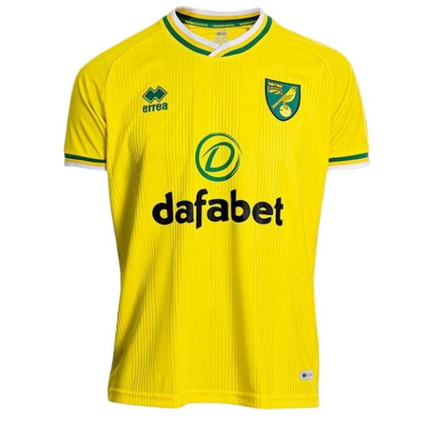 Thailand Trikot Norwich City Heim 2020-21 Gelb Fussballtrikots Günstig